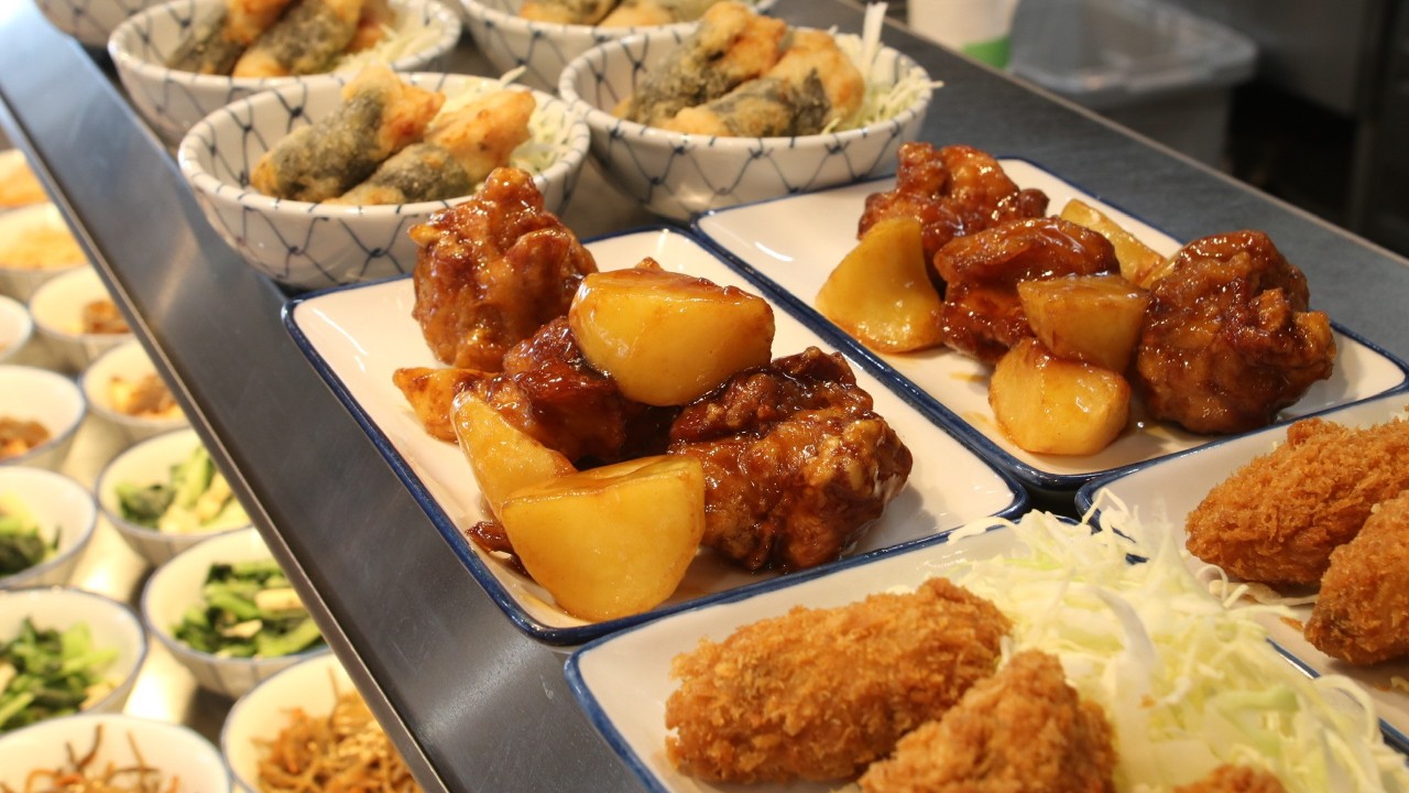 豊富にそろうおかず