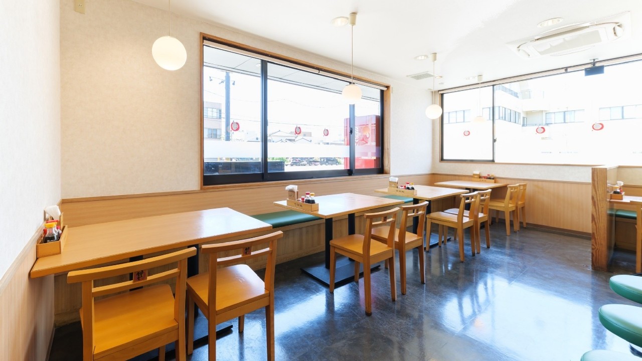 名古屋あじま食堂店内